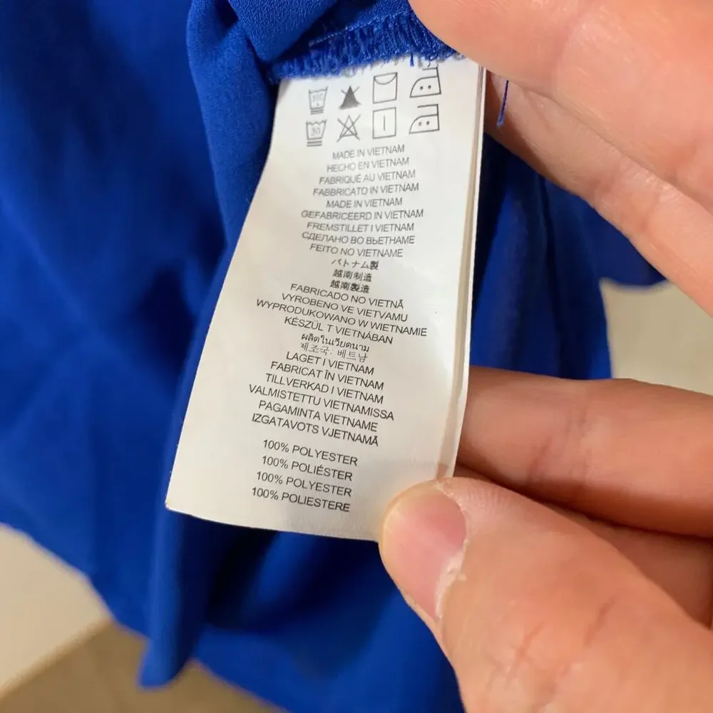Michael Kors Blue Blouse size S